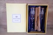 Duiske - on your wedding day - gold rimmed champagne flutes
