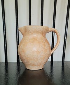 Art deco Arthur Wood mottled jug