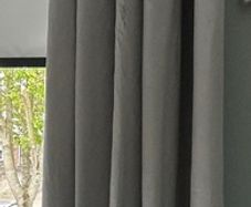 Eyelet curtains with lining
