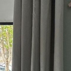 Eyelet curtains with lining