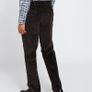 Mens Charcoal Regular Fit Stretch Cords W38 L35 Image 2