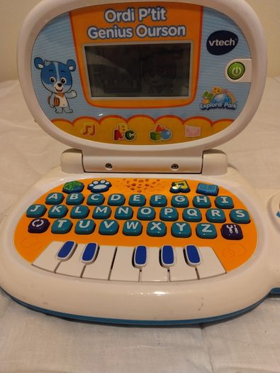 Vtech Little Genius Bear Learning And Music Laptop