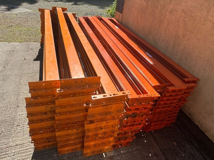 20 Ft Double Bay Pallet Racking - Large Quantity Available