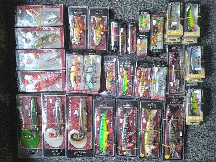 Fishing lures Westin and Strike pro