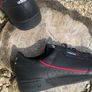 Get Premium Black Leather Adidas Originals Continental Image 3