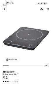Ikea kitchen weighing Scales Genomsnitt