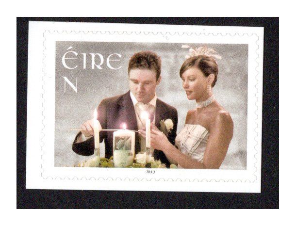 2013 Ireland Weddings Self-adhesive Commemorative Stamp Mint Never Hinged (MNH)