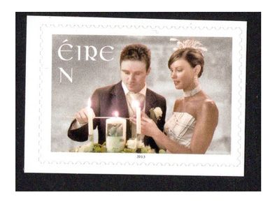 2013 Ireland Weddings Self-adhesive Commemorative Stamp Mint Never Hinged (MNH)
