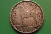 Irish Republic. Silver Half Crown (1940)