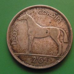 Irish Republic. Silver Half Crown (1940)