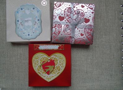 Gift boxes, Presentation boxes.