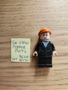 lego sh0740 pepper potts, sst 76216, 76190