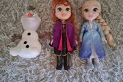 Disney Frozen Anna Elsa and Olaf Dolls
