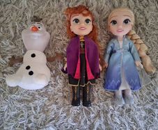 Disney Frozen Anna Elsa and Olaf Dolls