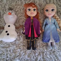 Disney Frozen Anna Elsa and Olaf Dolls