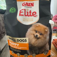 Free dog food - Gain Elite small dogs puppy