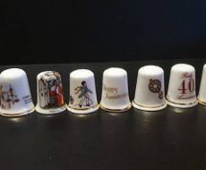 Bone China Thimble Assortment