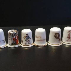 Bone China Thimble Assortment