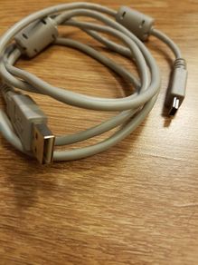 USB 2.0 to 8 Pin PC Data Cable for Sanyo Xacti & Samsung S860 S85 SL30 Digital Camera (Grey)