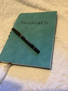 Tiffany note book & pen