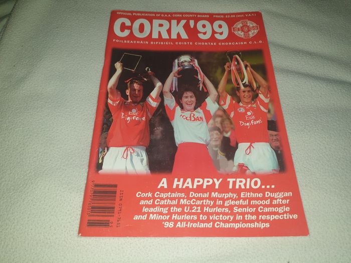 Rare Gaa Magazine  Cork 99 For Sale Here