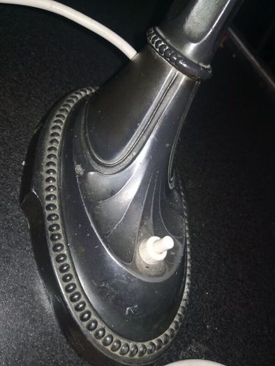 Art Deco metal lamp
