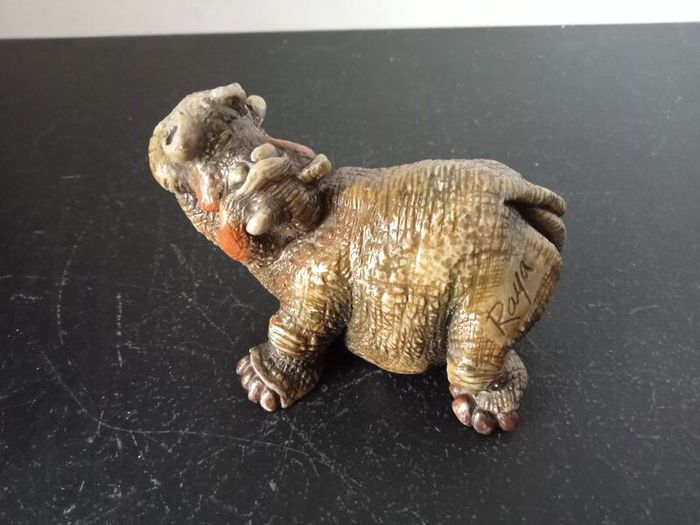 John Raya Beasties of the Kingdom Hippo Figurine, Vintage 1986