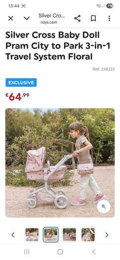 Silvercross 3 in 1 travel system