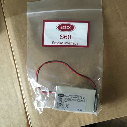 Astec alarm smoke detector interface