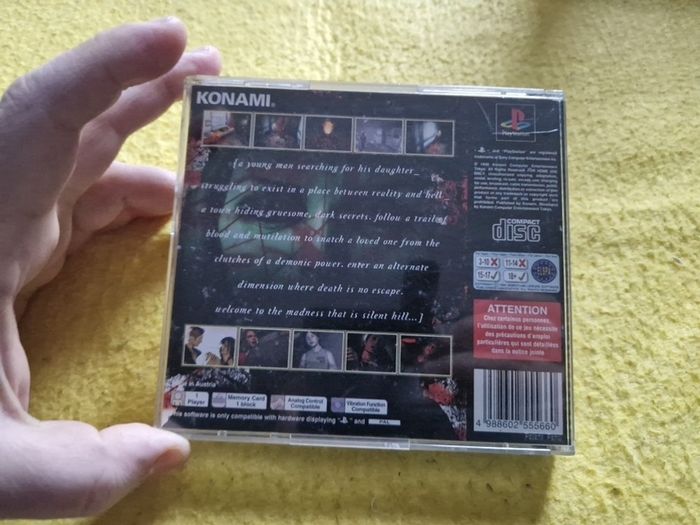 Silent Hill PlayStation1 Ps1 PlayStation2 Ps2 Games Original