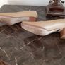 Ladies Roland Cartier Taupe shoes Size 37 Image 4