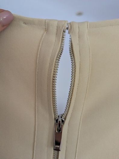 Karen Millen bondage zip new dress
