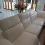Leather sofa Italian White BARDI brand Image 4
