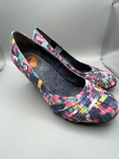 Rocketdog Multicolor Bright High Heels - UK 5 EU 38