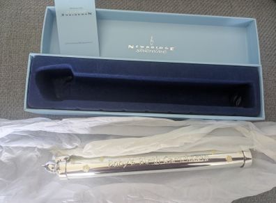 Newbridge Siverware baby birth certificate holder BRAND NEW