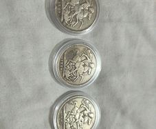 Victorian Silver Crowns -3 Coin Set