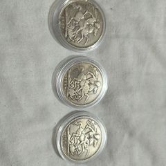 Victorian Silver Crowns -3 Coin Set