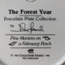 John Francis - The Forest Year - 5 Porcelain Collection Plates Image 8
