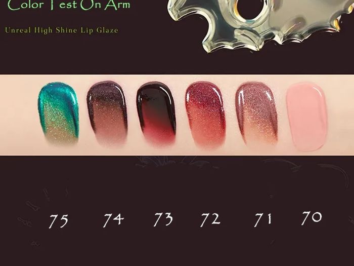 C-Beauty Girlcult High Shine Chameleon Mirror Lip Glaze in J75 Dancing butterflies in 3.5g