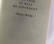 Hardback this year it will be different by maeve binchy