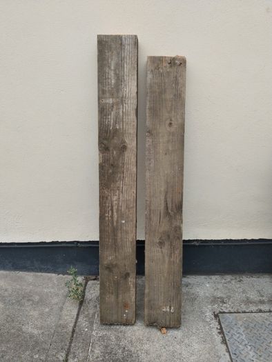 wooden beams