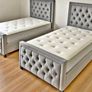 Single ottoman Gaslift Beds and Mattress Image 3