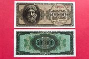 Greece  500,000 Drachmai  1944  Pick 126a. ( Uncirculated )
