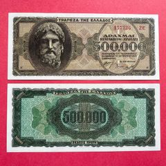 Greece  500,000 Drachmai  1944  Pick 126a. ( Uncirculated )