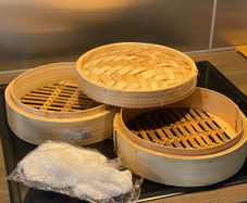 bamboo steamer - 10in