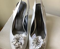 Leather heels, good condition, UK 6