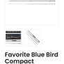 Favorite bluebird compact/travel 1-7g 764 Image 2