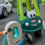Little Tikes ride on Dino car & Pump Image 2