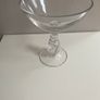 Fabulous Dartington tall 19.75 cm crystal Glass  compote dish, Image 2