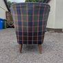 Tartan Style Arm Chair Image 3